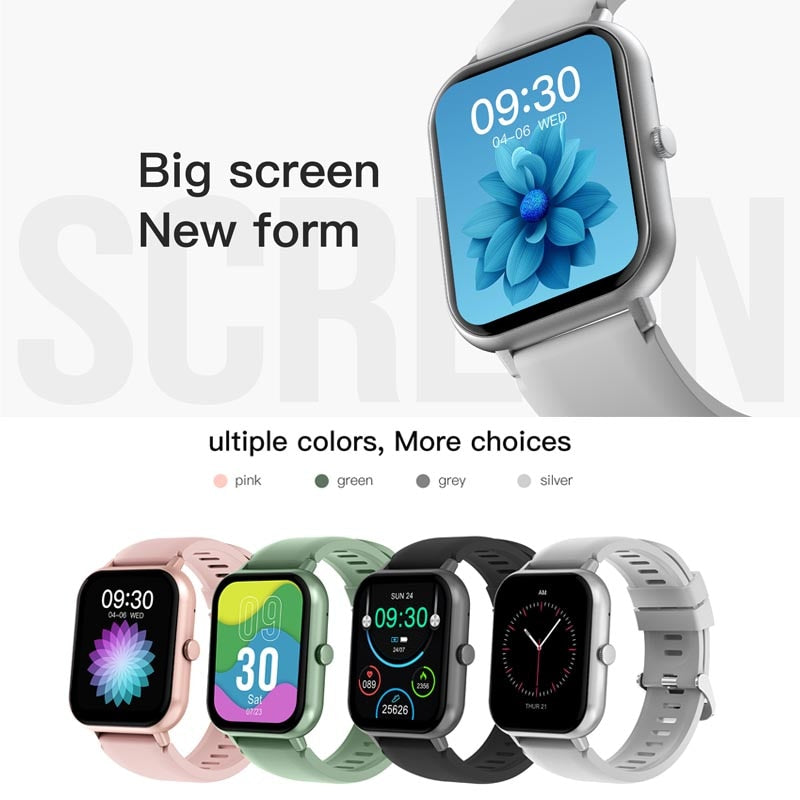 2023 Smart Watch Women Bluetooth Call Watch 1.83 Inch Full Touch Screen Waterproof Sport Smart Clock Fashion Ladies Smartwatch